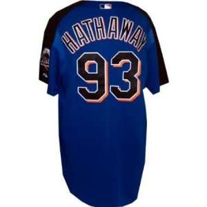  Hathaway #93 2006 Game Used Spring Training BP Jersey 