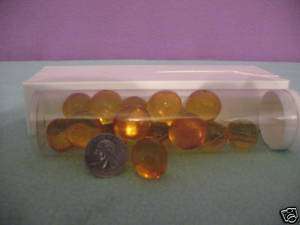 Apricot scented round Bath Oil Beads x 15 extra large  