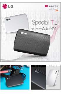 LG XD7 High Quality Cube 1TB 2.5 External Hard Drive / Black