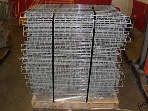 44 pieces 34 x 46 Wire Mesh Decking for Pallet Rack  