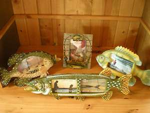 Rivers Edge Fish Picture Frames   various NEW IN BOX  