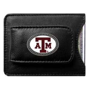 Texas A&M Logo Credit Card/Money Clip Holder  Sports 