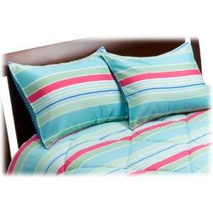Tommy Hilfiger Caite Sport Stripe Twin Comforter:  Home 