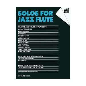  Solos for Jazz Flute Musical Instruments