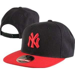   Yankees Cooperstown 400 Navy and Red Snapback Adjustable Hat Sports