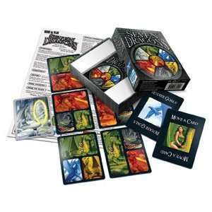    Seven Dragons Card Game with Shuffle Hands Promo Card Toys & Games