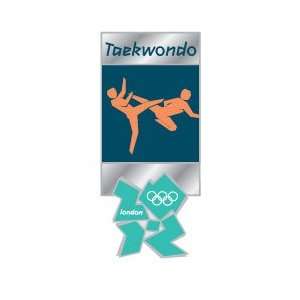  London 2012 Olympics Taekwondo Pictogram Pin Sports 