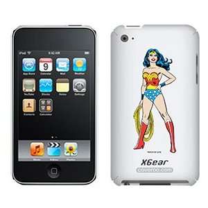  Wonder Woman Standing on iPod Touch 4G XGear Shell Case 