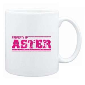  New  Property Of Aster Retro  Mug Name