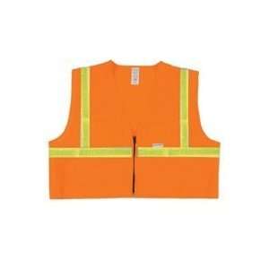  Jackson Safety 2X Orange W/Lime Safety Vest 3009842 
