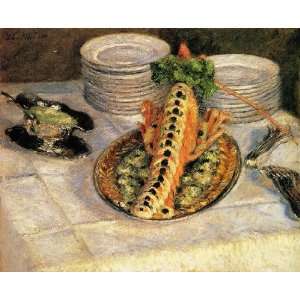  Hand Made Oil Reproduction   Gustave Caillebotte   32 x 26 