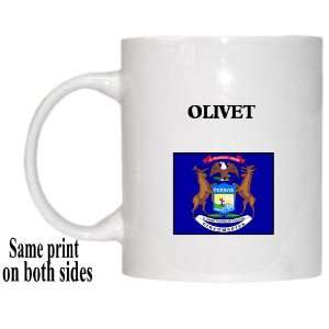  US State Flag   OLIVET, Michigan (MI) Mug 