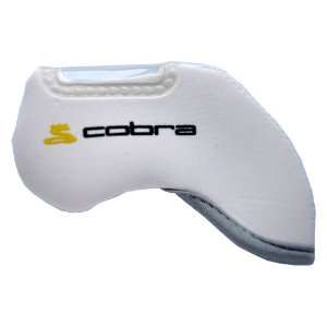   10pc Set Cobra Logo White Neoprene Golf Iron Covers 