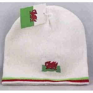 Welsh Flag Ski Hat