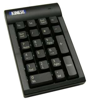 Kinesis AC210USB blk USB Low Force Keypad Number Pad for PC  