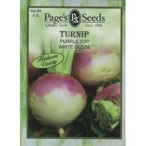  Turnip Purple Top White Globe Patio, Lawn & Garden