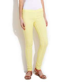 Yellow (Yellow) Pieces Yellow Funky Summer Jeggings  249934585  New 