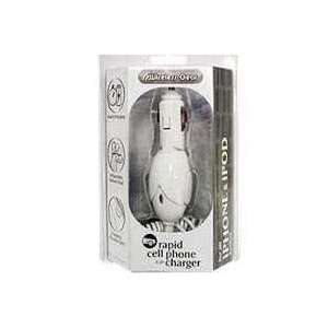 ESI CASES 4CC860 Swivel Head Charger for iPhone or iPod Cell Phones 