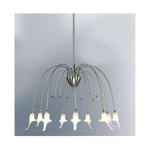  Chandeliers Luminescent Lily 9 Light Chandelier