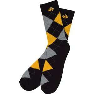  Black Label Argyle Socks [Black]   Single Pair Sports 