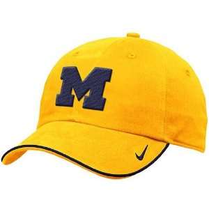    Nike Michigan Wolverines Maize Turnstile Hat