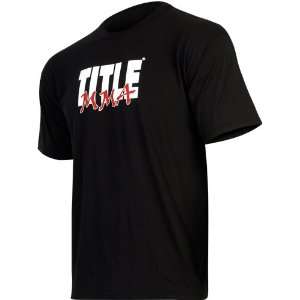  TITLE MMA Logo Mens Tee: Sports & Outdoors
