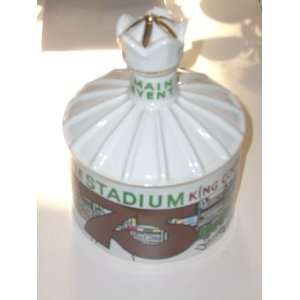 1974 Limited Edition Seattle Kingdome Porcelain Decanter by Jim Beam 