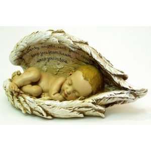 Josephs Studio Renaissance Collection Sleeping Baby in Angel Wings 
