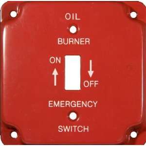  Morris Products Emergency Metal Switch Plates 4 Raised 