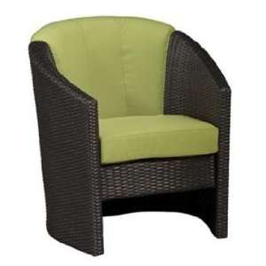   Collection Green Apple Outdoor Barrel Accent Chair