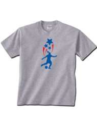 USA Spirit Soccer Girl Short Sleeve Soccer T Shirt (Design on Front)