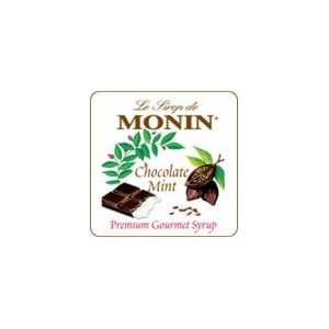Monin Chocolate Mint Syrup Grocery & Gourmet Food