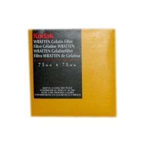  Kodak Wratten Gelatin Filter 75mm/3x3 Amber Series Color 