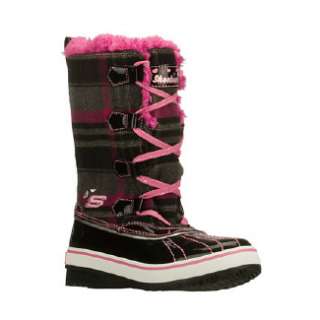 Kids Skechers  Safari Glitz Pre/Grd Black/Pink Shoes 