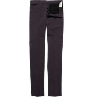   Clothing > Trousers > Casual trousers > Slim Leg Cotton Trousers