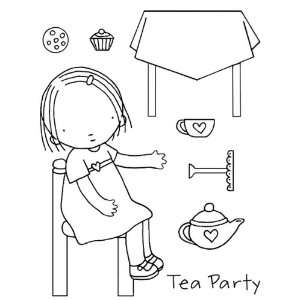  Pure Innocence Clear Stamp, Tea Party   899148 Patio 