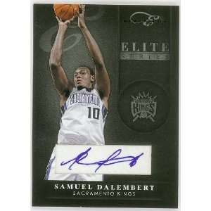 Samuel Dalembert 2010 11 Panini Black Box Elite Series Autograph 