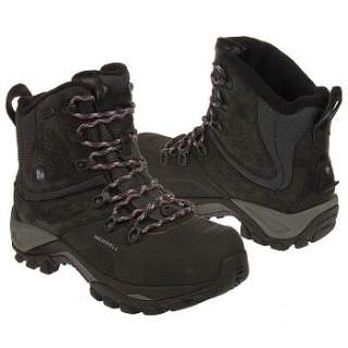 Womens MERRELL Whiteout 8 Waterproof Black/Purple Shoes 