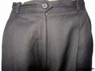 Salvatore Ferragamo $395 Womens Black Pants 10/44 *Italian* Business 