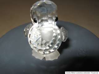 Swarovski Mini Ente 012728 Silver Crystal Kristall Sammlerstück Mini 