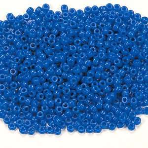  Blue Pony Beads (1,000 pc): Toys & Games