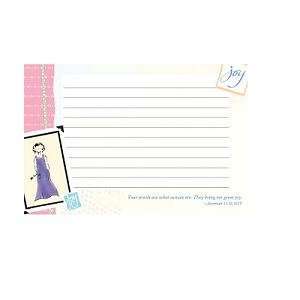   Woman of Joy 4 X 6 Recipe Cards with Scripture   Pkg. Of 36