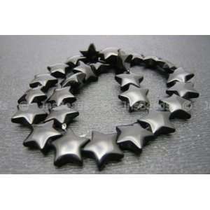  14mm Star Beads 16, Black Obsidian Arts, Crafts & Sewing