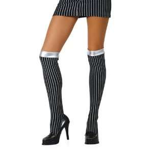  Roma 4001 Costume Leggings with Silver Trim Office 