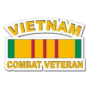  Vietnam Combat Veteran decal sticker 3.8 