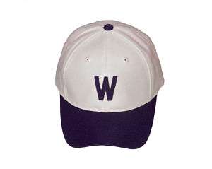 26 Washington Senators Low Profile Fitted Baseball Hat  
