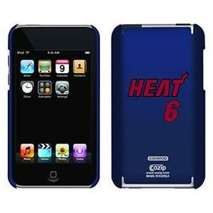  LeBron James Heat 6 on iPod Touch 2G 3G CoZip Case 