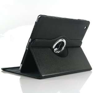  /Leather Cover Case Stand can Rotate 360° for Apple iPad 2 / iPad 