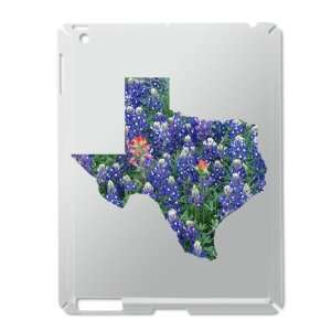    iPad 2 Case Silver of Bluebonnets Texas Shaped 