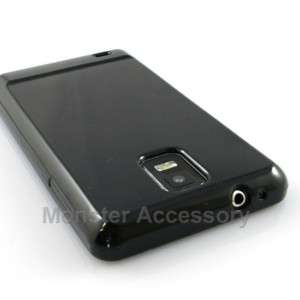 Piano Black Candy Gel Cover Case for Samsung Infuse 4G  